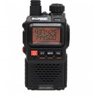 рация baofeng uv-3r plus (uhf/vhf)/50  фото