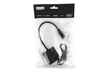 hdmi переходник hdmi+vga+aux  (для подключения приставкит2 или др. к монитору или проектору)  фото