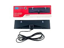 антенна тв комнатная цифровая нd-218 эфирная для dvb-t2 телевидения  фото