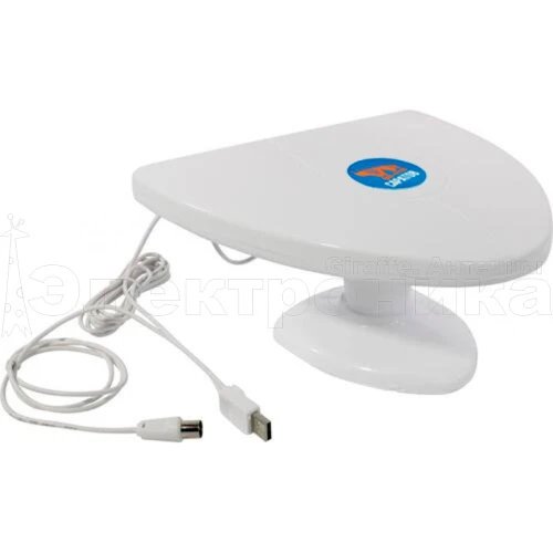 Антенна ТВ комнатная цифровая BAS-5128-USB САРАТОВ-USB эфирная для DVB-T2 телевидения Рэмо  купить в г.Волгоград