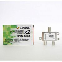 делитель сигнала 5-2400 мгц, 2-way dvs-s102: divisat (300)  фото