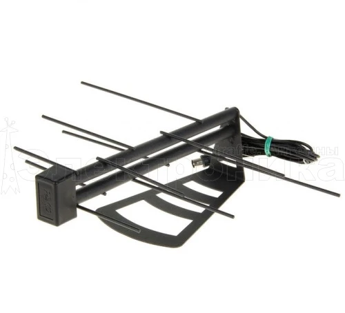 Антенна ТВ комнатная цифровая BAS-5114-5V Меркурий 2.0 эфирная для DVB-T2 телевидения купить в г.Волгоград