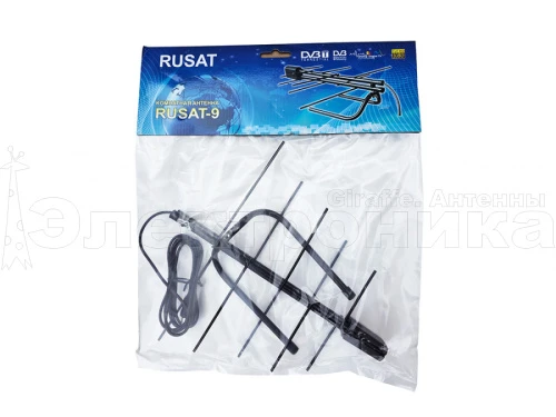 Антенна комнатная  Rusat-9 USB с усилителем. для телевизора. активная.  для дома. для дачи купить в г.Волгоград