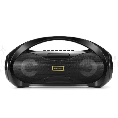 колонка портативная орбита ot-spb100 беспроводная колонка bluetooth с поддержкой usb, tf-карты,радио  фото