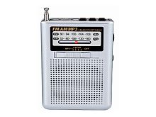 радиоприемник переносной deespi re-10, am/fm, проигрыватель mp3, bt/usb/aux/microsd, аккумулятор/220  фото