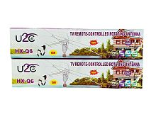 антенна тв внешняя уличная q-6 malkatech цифровая эфирная для dvb-t2 тв наружная  фото