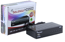 Цифровая приставка SELENGA HD950D эфирный DVB-T2/C тв приставка бесплатное тв тюнер медиаплеер от магазина Электроника GA